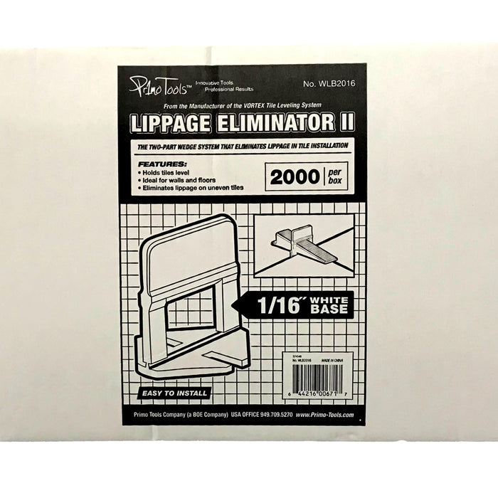 1/16 Lippage Eliminator Base 2000pc