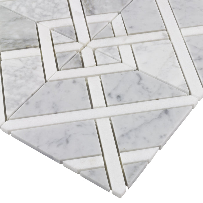 12x12 Marble Pattern Mosaic