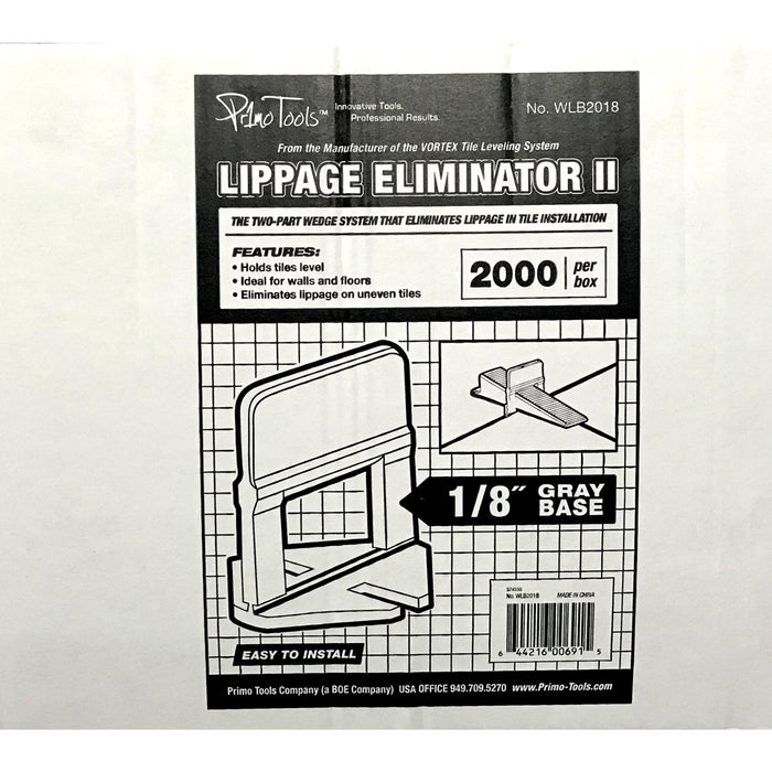 1/8 Lippage Eliminator Base 2000pc