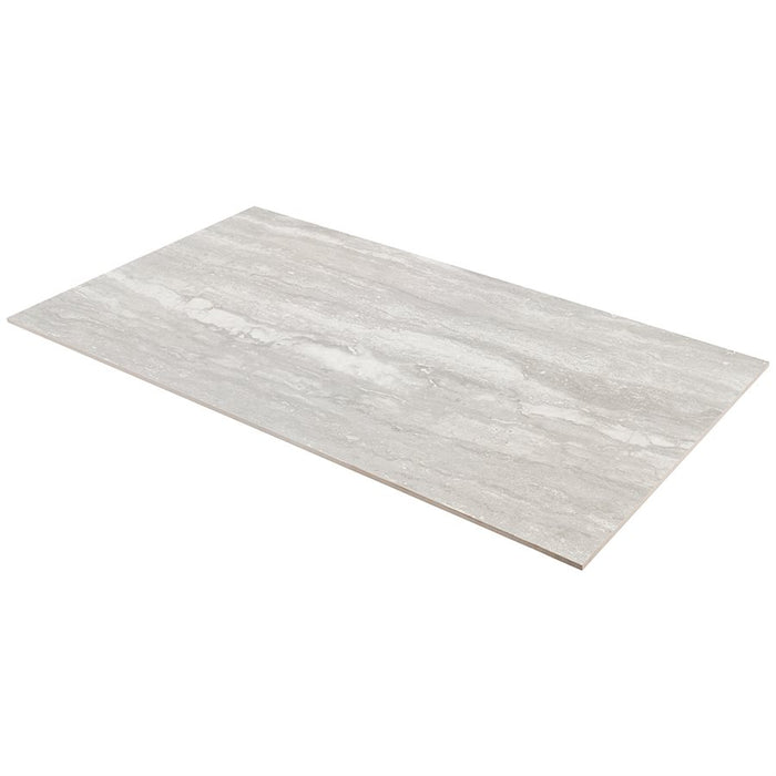 24x48 Silver Travertine Polished