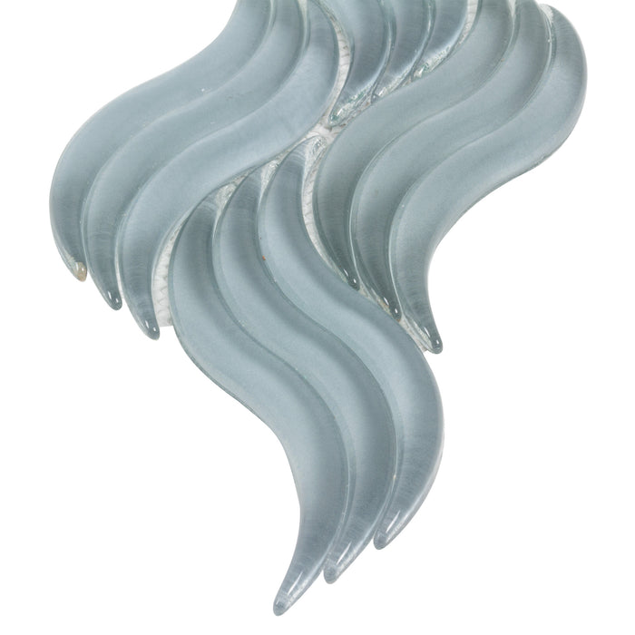 2x6 Crave Serenity Blue Glass Mosaic