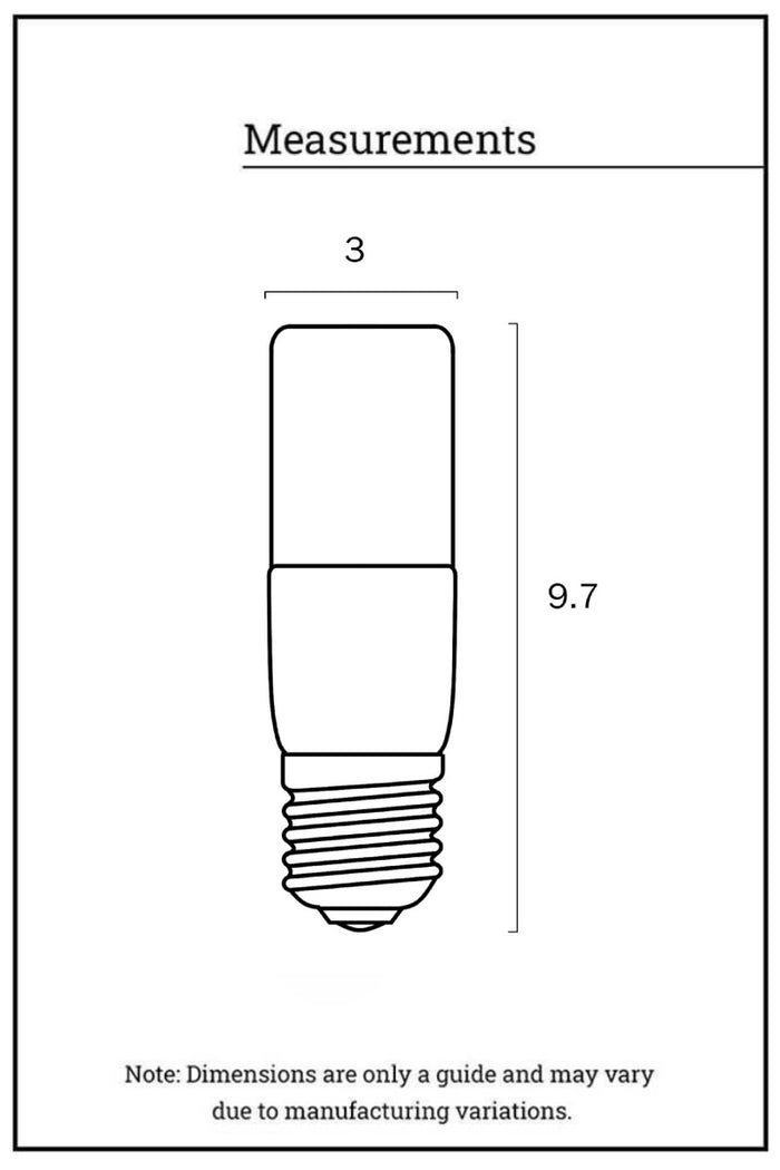 B122 dimension illusatration