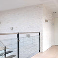 6x24 White Quartz Corner