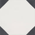 8x8 Modern Triangle Antracite/Off White