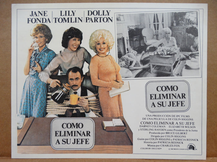 9 to 5 (Como Eliminar a su Jefe) 1980 Lobby Card