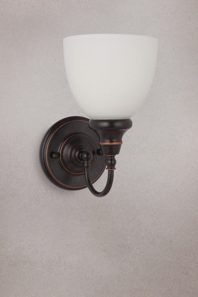 Albany Glass Wall Light