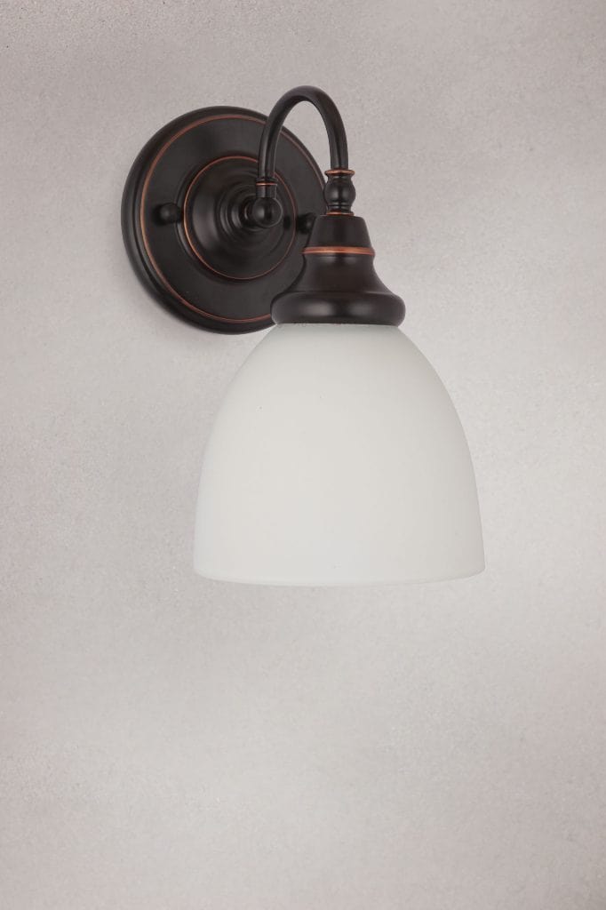 Albany Glass Wall Light