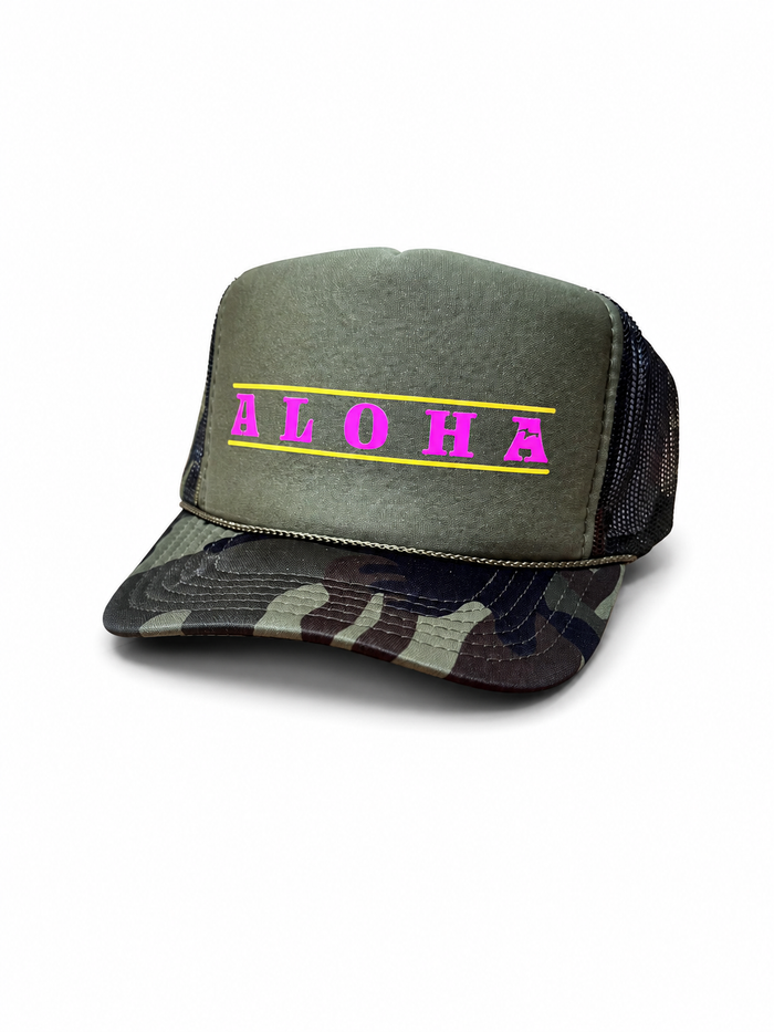 ALOHA Trucker Hat