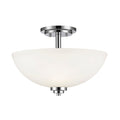 Ashton Chrome Semi-Flushmount - Semi-Flushmounts