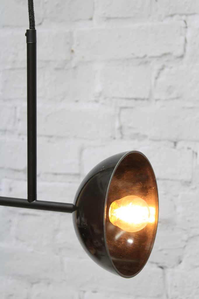 junction light a awith black shade