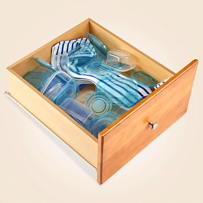 Bamboo Drawer Dividers, Set of 2