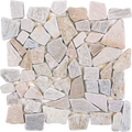 Beige Quartzite 12x12 Mosaic Interlocking