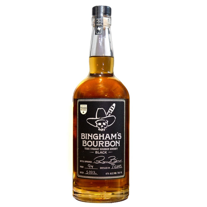 Bingham’s Bourbon Black Texas Straight Bourbon by Ryan Bingham Bourbon Bingham Spirits