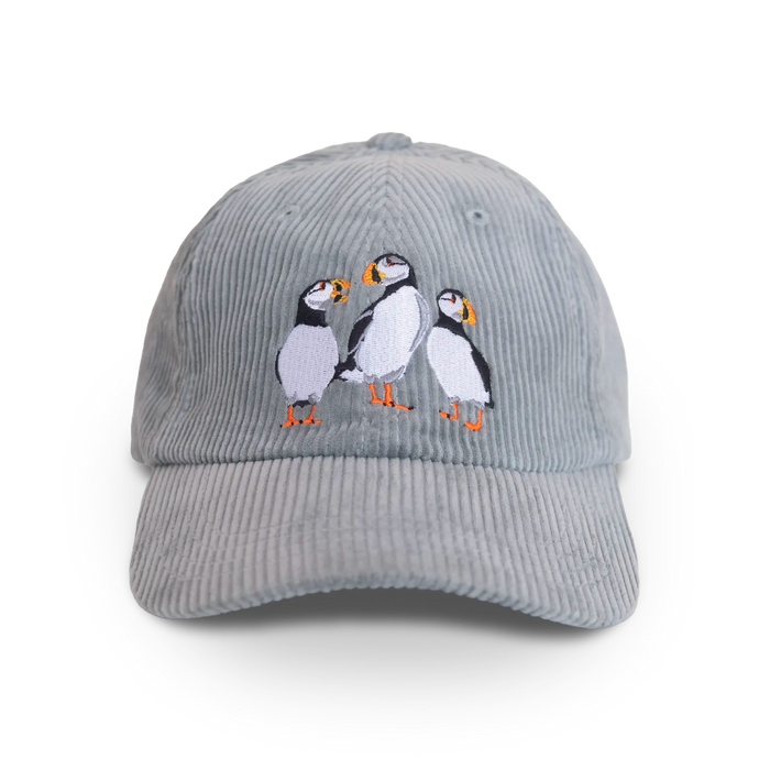 Bird Collective - Atlantic Puffins Corduroy Hat