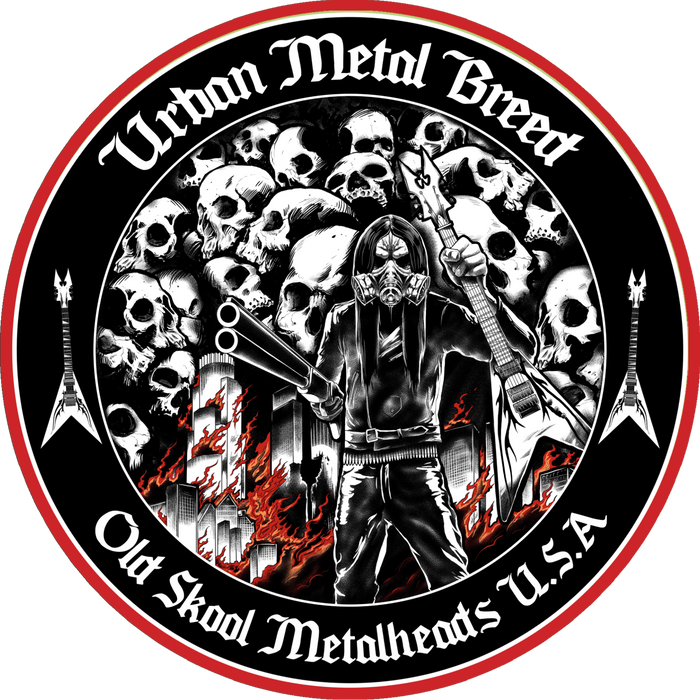 Black Leather Black Link Black Metal Mesh