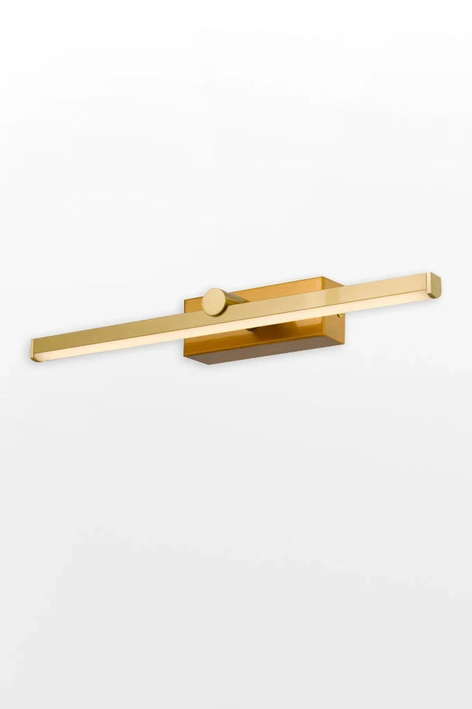Bolton Vanity Wall Light gold small