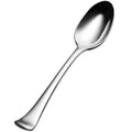 Bon Chef S3203 Aspen 7 1/2" 18/10 Stainless Steel Extra Heavy Soup / Dessert Spoon - 12/Pack