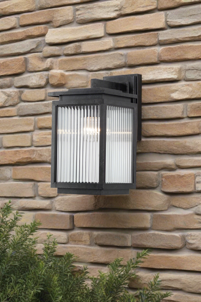 Small outdoor wall light
