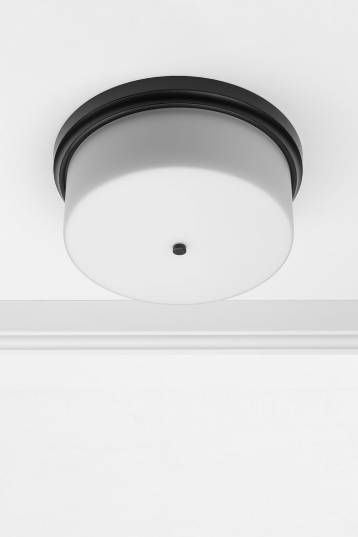 Bowral Glass Ceiling Light with light off