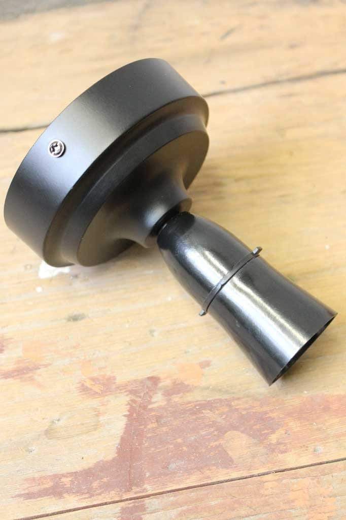 Black batten light for shades