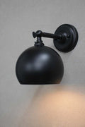 black short adjustable arm with black shade