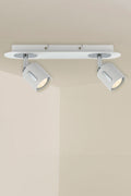 white spotlight with two lights