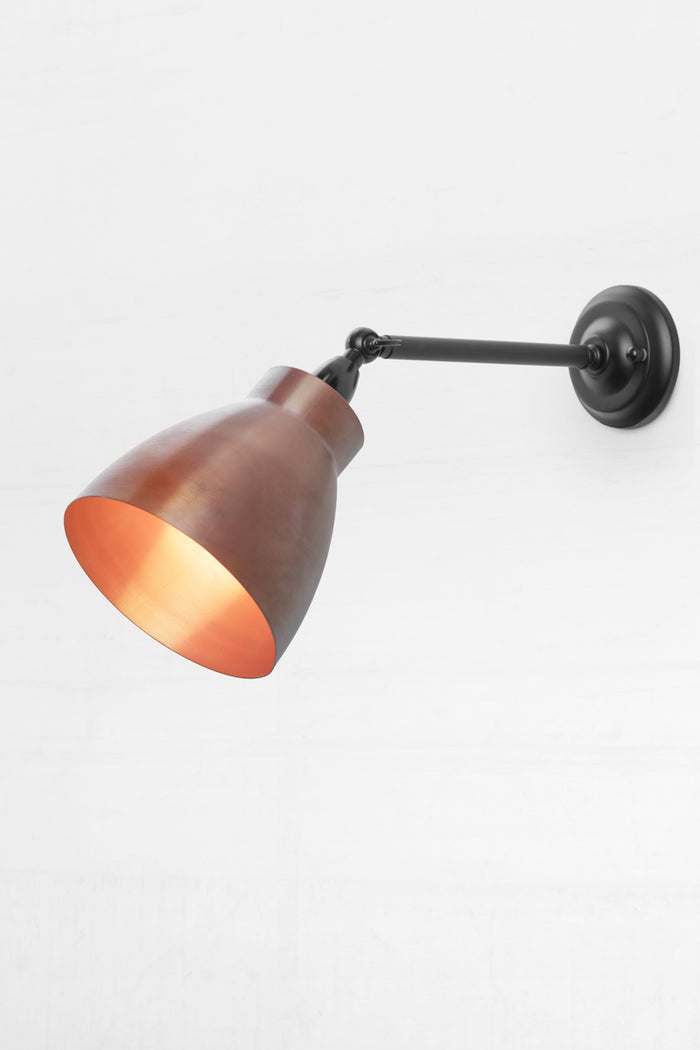 Straight Adjustable Arm - Long / Copper