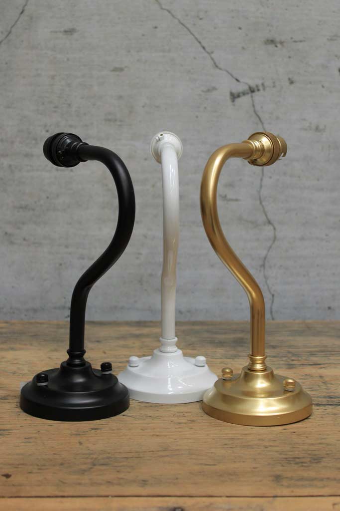 White Gooseneck Arm