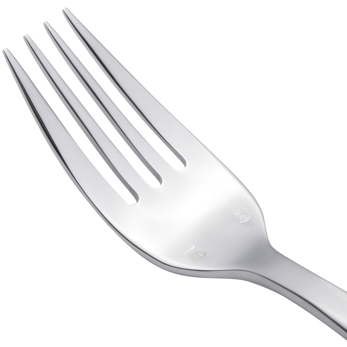 Chef & Sommelier T5429 Kya 7 1/2" 18/10 Stainless Steel Extra Heavy Weight Salad Fork by Arc Cardinal - 12/Pack
