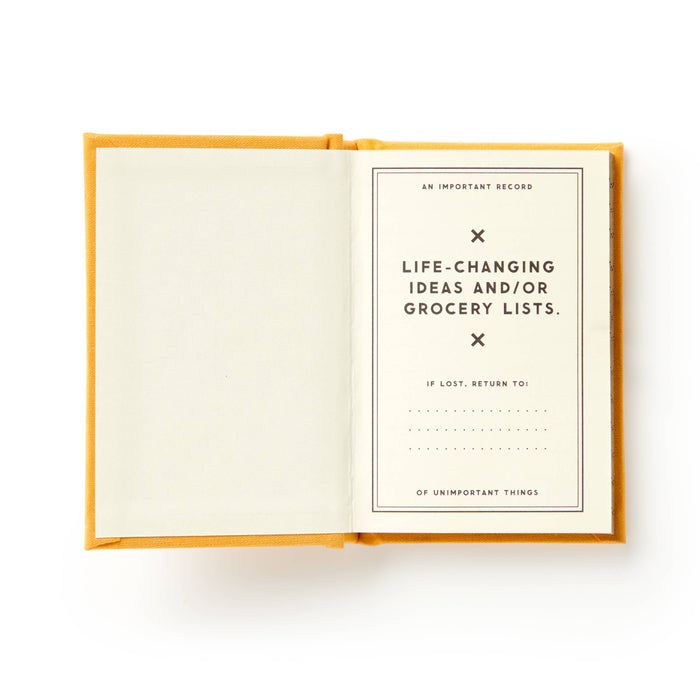 Chronicle Books - Brass Monkey A Tiny Diary for Tiny Thoughts