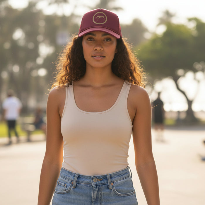 "Circle Bird" Trucker Hat