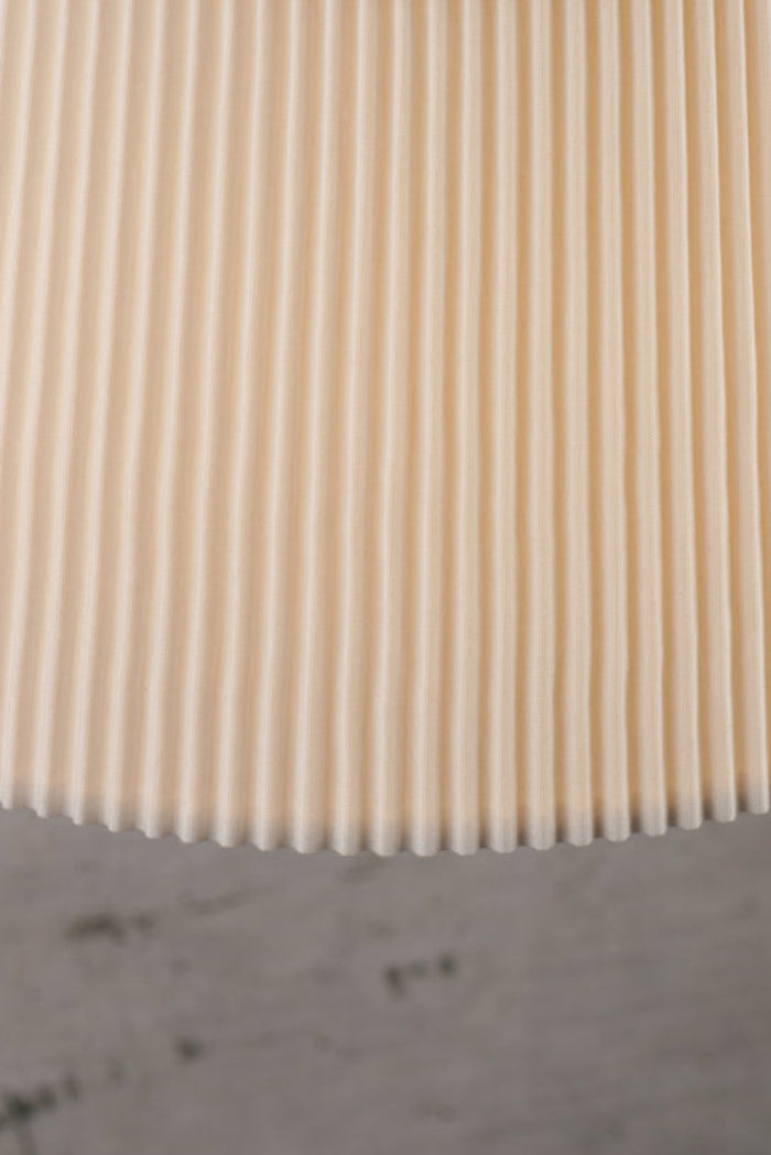 Stylish and unique pleated paper shade