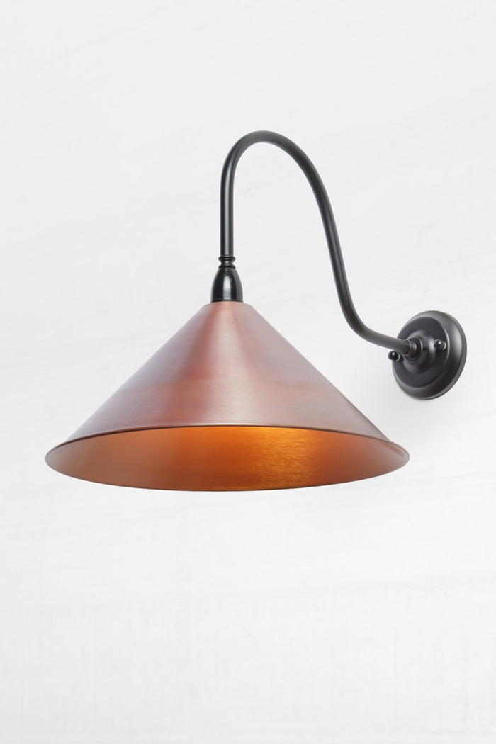 Gooseneck Arm - XL / Bright Solid Copper