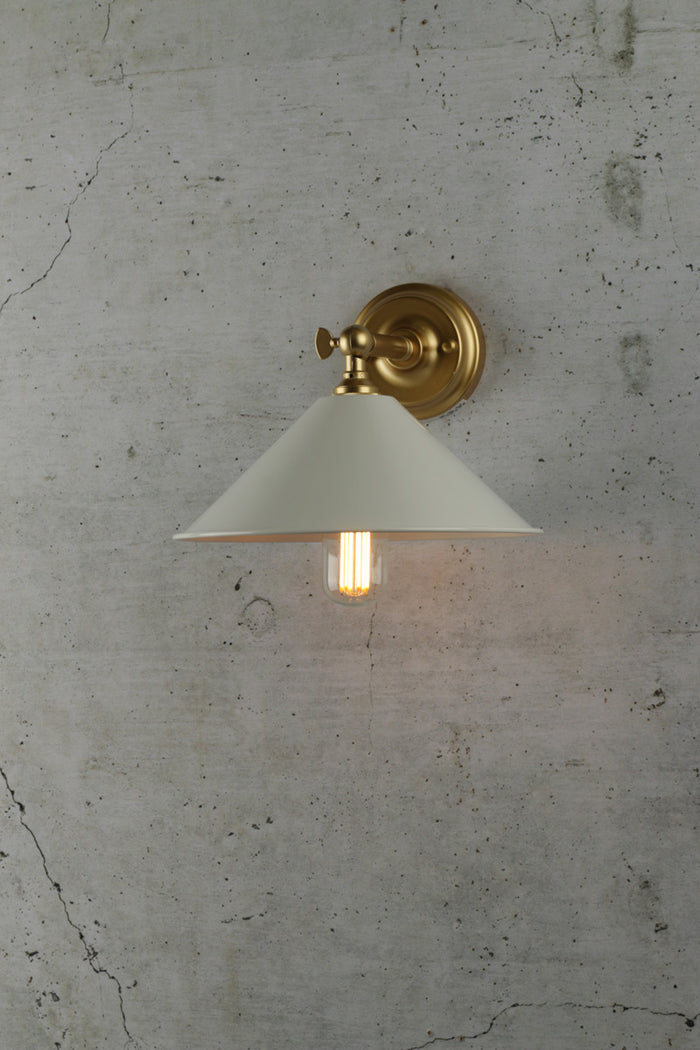 Gold/Brass Adjustable / White