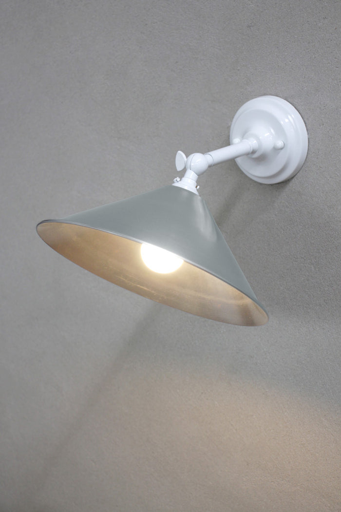 White Adjustable / Vintage Steel