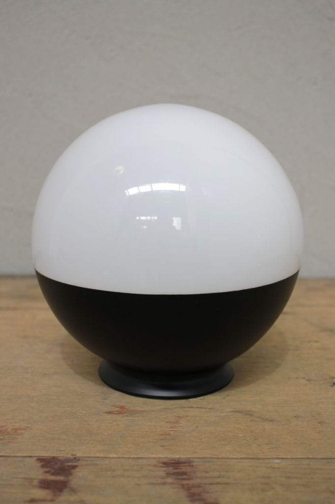 crown glass shade in black