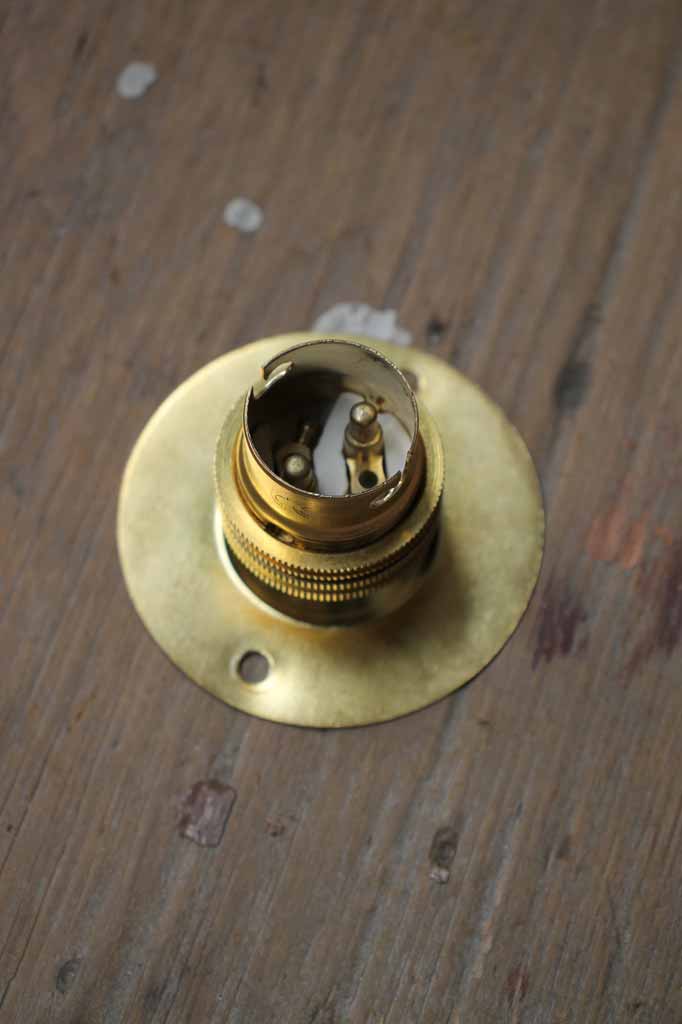 Gold ceiling mount