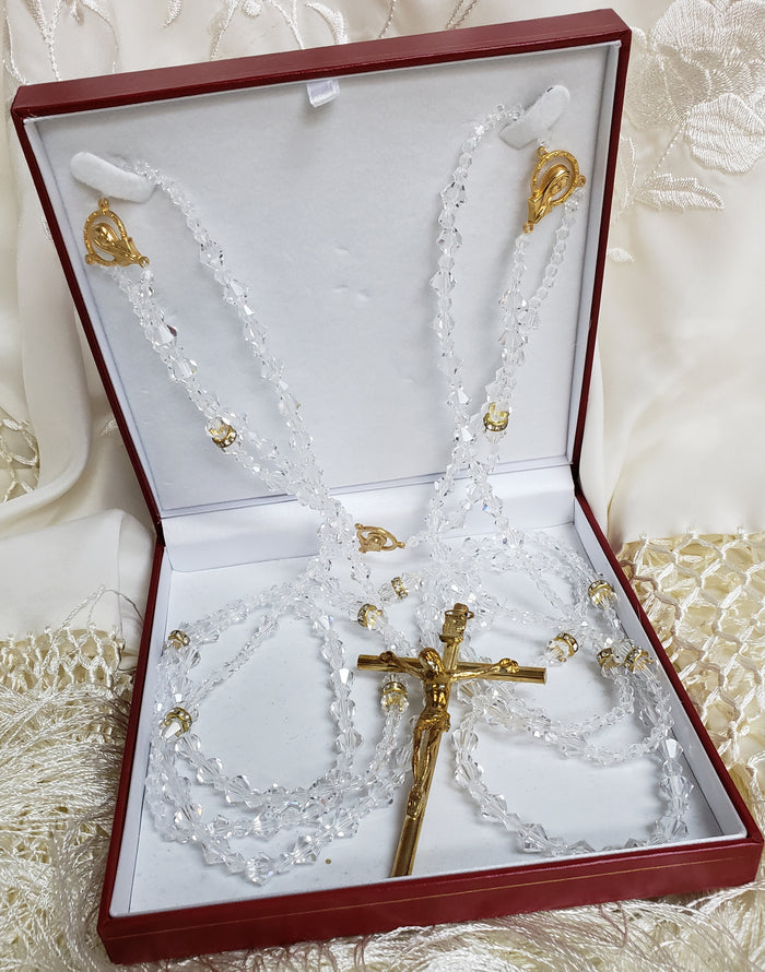 Crystal Wedding Rosary Lasso - Lazo de Bodas de Cristal