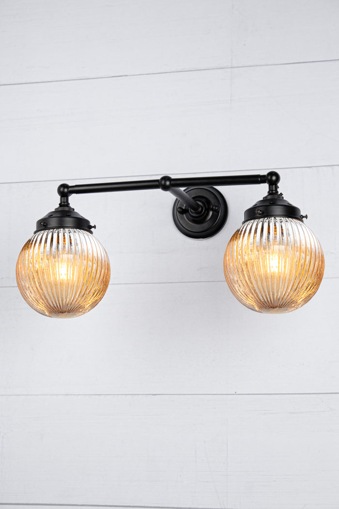 Black (Adjustable Steel) / Dark Amber