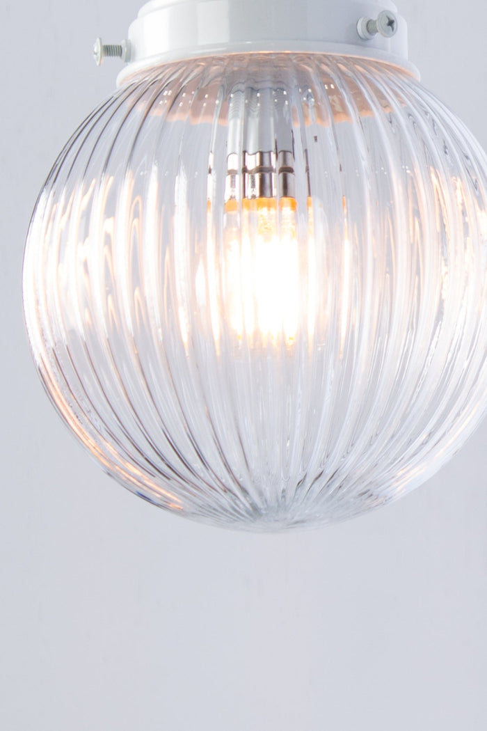 clear shade on white fittings