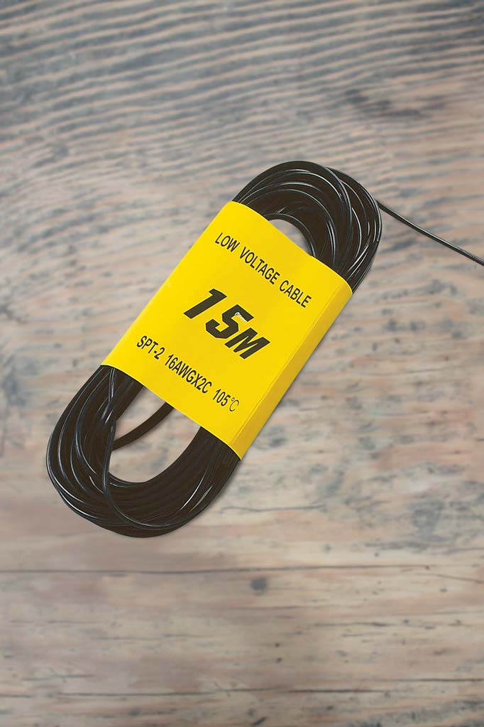 DIY Garden Lighting Cable