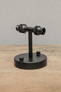Black Double Wall Sconce Light.