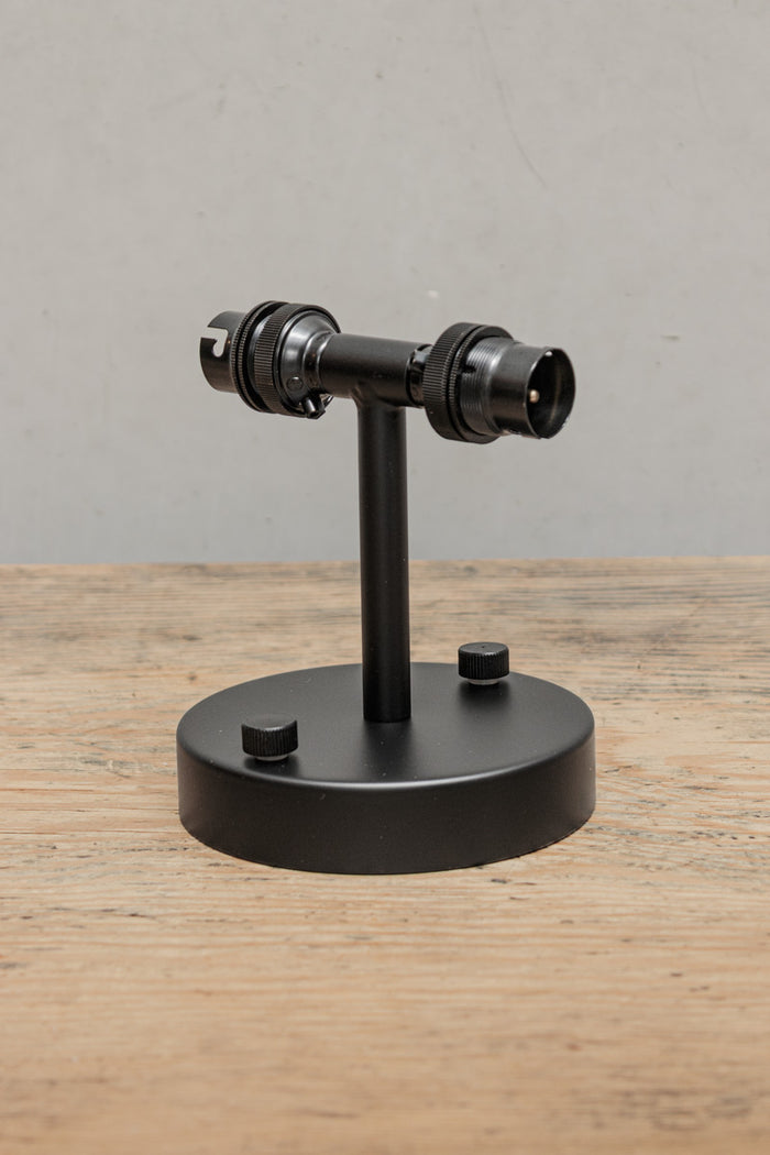 Black Double Wall Sconce Light.