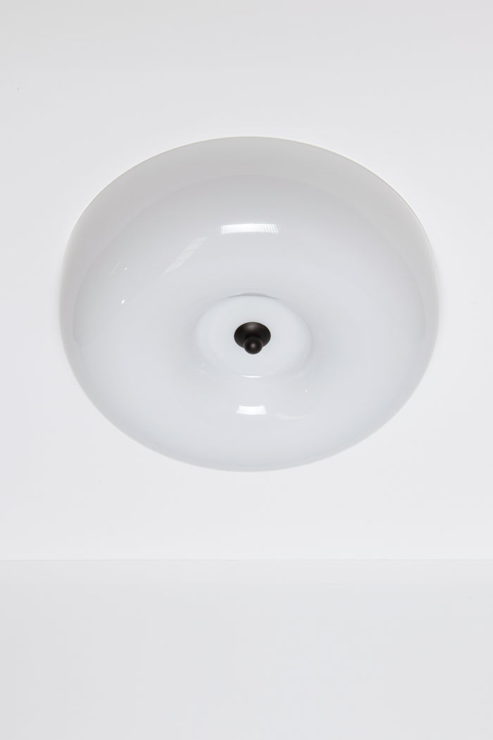 Opal glass close to celing light
