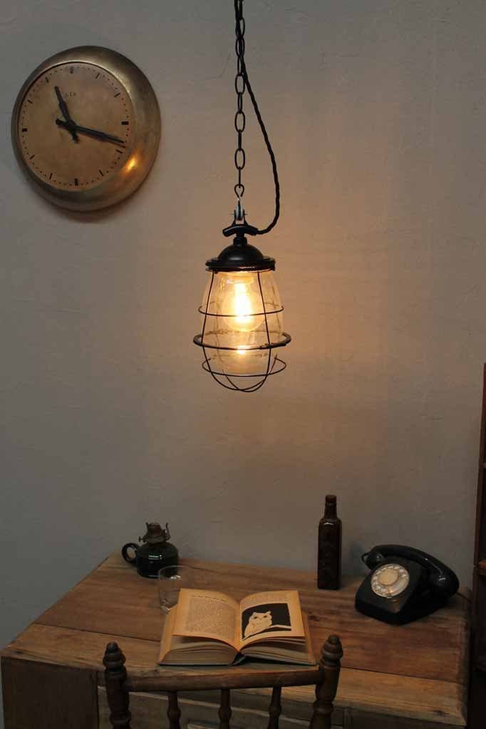 Glass pendant lights are popular for both residential and commercial lighting. These industrial nautical style hanging lights would look great in beachfront restaurants