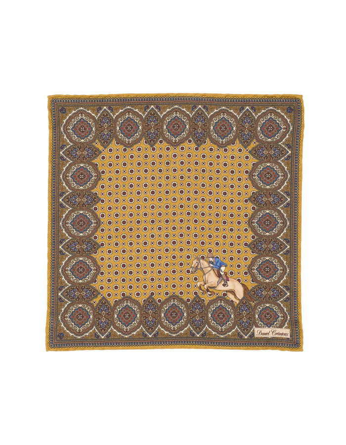 Equestrian Pocket Square