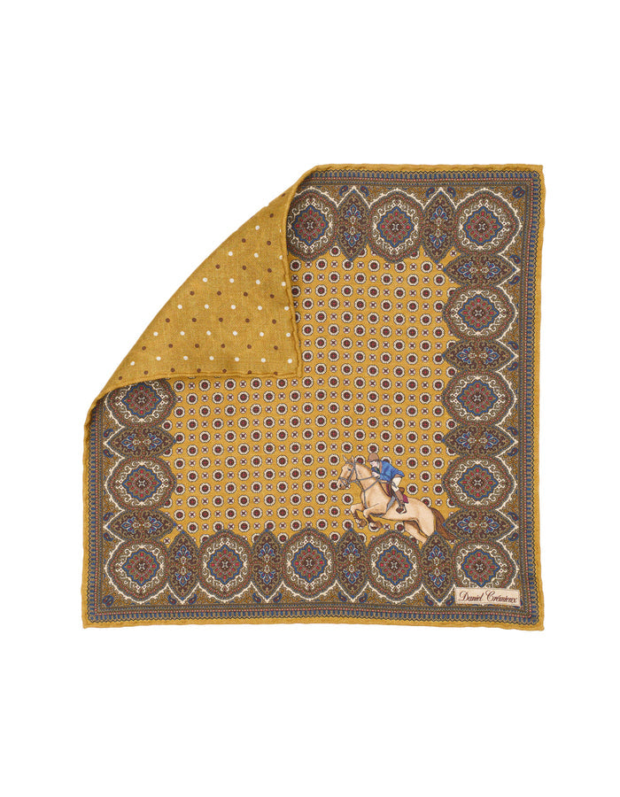 Equestrian Pocket Square