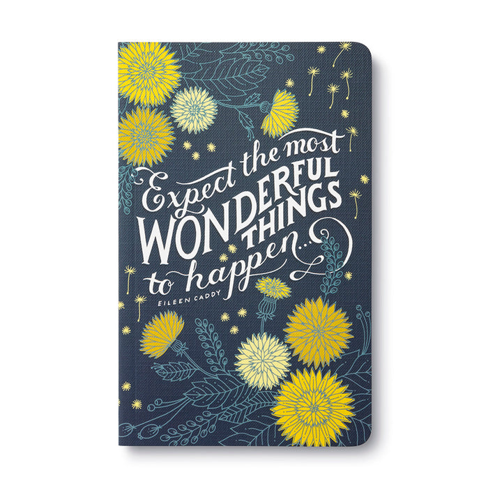 Expect The Most Wonderful Things Lined Journal