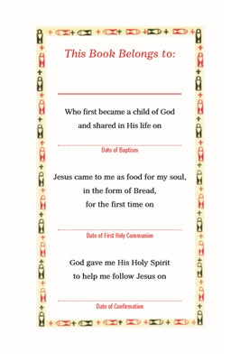 First Mass Book