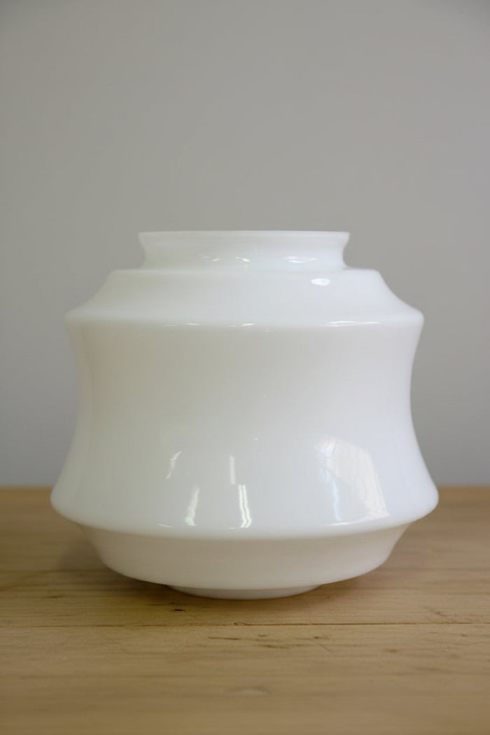 Flinders opal glass shade uninstalled
